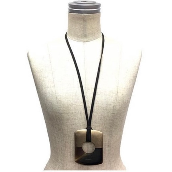 Hermes Horn Pendant Necklace (Dalva) - Picture 3 of 5